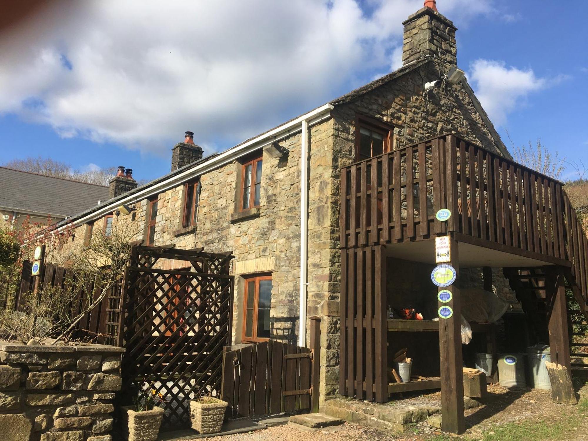 Tunnel Cottages At Blaen-Nant-Y-Groes Farm Aberdare Ruang foto